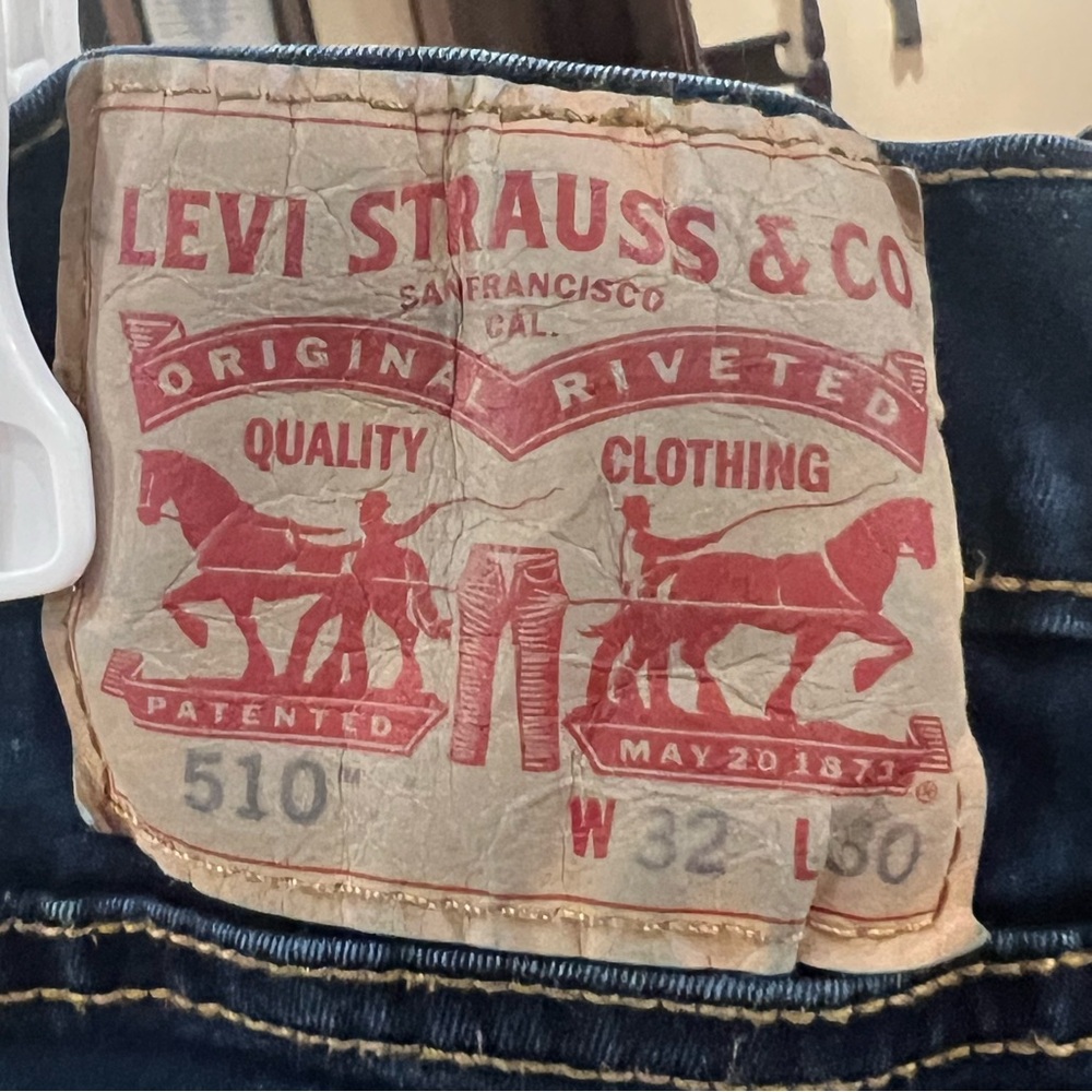 Levi's 510 Men's Dark Blue Skinny Jeans